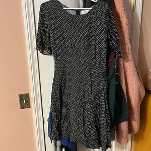 Old Navy Black and White Floral Dress, size 16 (XXL)